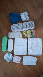 Compleet pakket wasbare luiers newborn, Ophalen of Verzenden, Gebruikt, Jongetje of Meisje