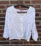 101 Idees / Blouse / Maat S - 36 / zeer goed, Wit, Ophalen of Verzenden, Zo goed als nieuw, Lange mouw
