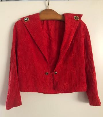 vintage blazer + 2 broches - sierknopen - 38/40 beschikbaar voor biedingen