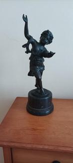 Zwaar bronzen beeldje, Antiek en Kunst, Antiek | Koper en Brons, Ophalen of Verzenden