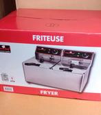 Caterchef duo friteuse (nieuw), Witgoed en Apparatuur, Frituurpannen, 4 liter of meer, Ophalen of Verzenden, Nieuw, Duo-friteuse
