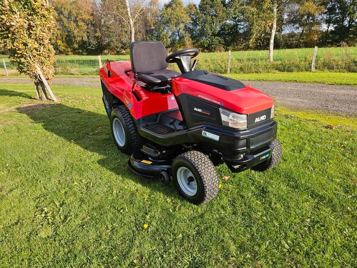 AL-KO ALKO T23-125.4 HD V2 Zitmaaier, Tuin en Terras, Zitmaaiers, Gebruikt, 120 cm of meer, Elektrische starter, Opvangzak, Opvangbak