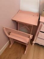 Brocante bureau lessenaar licht roze, Antiek en Kunst, Ophalen