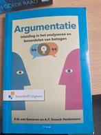 Argumentatie: Analyseren en beoordelen van betogen, Boeken, Ophalen of Verzenden, Gelezen, WO, F.H. van Eemeren en A.F. Snoeck Henkemans