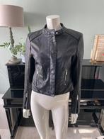 Leren jas van Amisu maat S, Douwenmaat 8-3 Meppel, Info@again.nu, Zwart, Ophalen of Verzenden