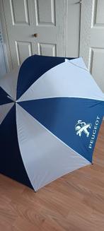 Paraplu groot Peugeot Eigenraam, Ophalen of Verzenden, Zo goed als nieuw, Blauw