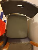 Te Koop 3 stoelen zwart voor binnen en buiten., Ophalen, Kunststof, Gebruikt, Drie