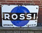 Te Koop groot emaille bord Martini Rossi., Reclamebord, Gebruikt, Ophalen of Verzenden