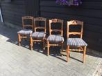 Grenen eetkamerstoelen, Huis en Inrichting, Stoelen, Ophalen, Gebruikt, Bruin, Klassiek
