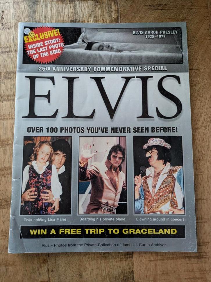 Elvis Presley Herdenkingsuitgave., Boeken, Tijdschriften en Kranten, Gelezen, Muziek, Film of Tv, Verzenden