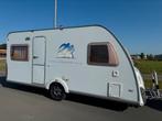 Knaus sudwind 450FU fransbed, Rondzit, Vast bed, Bedrijf, Kachel