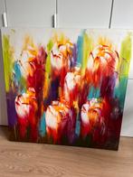 Jochem de Graaf - schilderij - tulpen 100/100, Antiek en Kunst, Ophalen
