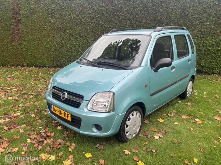 Opel Agila 1.0-12V Essentia weinig kms, Auto's, Opel, Bedrijf, Te koop, Agila, ABS, Alarm, Elektrische buitenspiegels, Startonderbreker