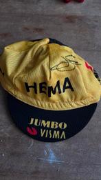 Jumbo Visma wielren cap origineel gesigneerd C. Laporte, Verzamelen, Ophalen of Verzenden, Zo goed als nieuw, PSV, Shirt