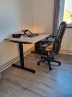 Bureau (zit en sta) in hoogte verstelbaar 60x120, Huis en Inrichting, Bureaus, In hoogte verstelbaar, Zo goed als nieuw, Ophalen