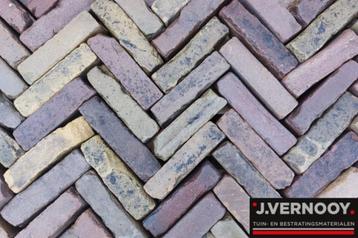 Unieke Gebakken walen klinkers bont onder bestrating geweest beschikbaar voor biedingen