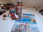 LEGO City Brandweerkazerne - 60215, Ophalen of Verzenden, Zo goed als nieuw, Losse stenen, Lego