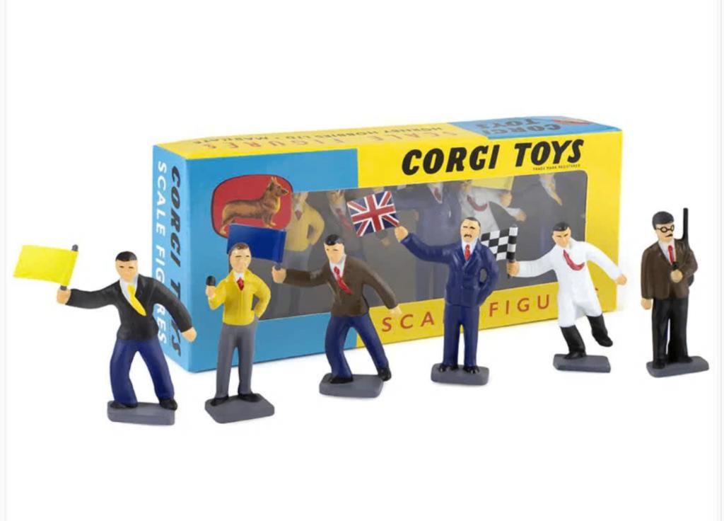 CORGI Racebaan officials set schaal 1/43 CORGI NEW ref. 1503, Hobby en Vrije tijd, Modelauto's | 1:43, Verzenden, Nieuw, Overige typen