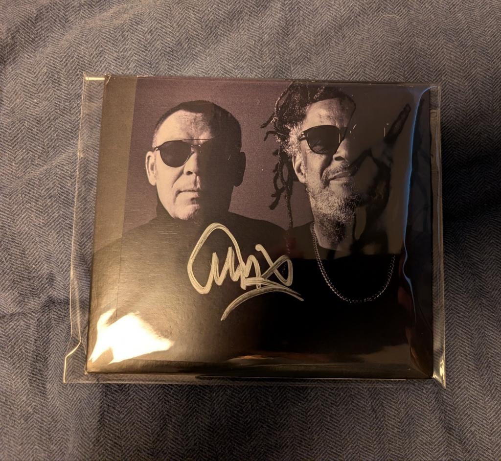 UB40 Ali Campbell gesigneerd | signed, Ophalen, Cd of Plaat, Gesigneerd