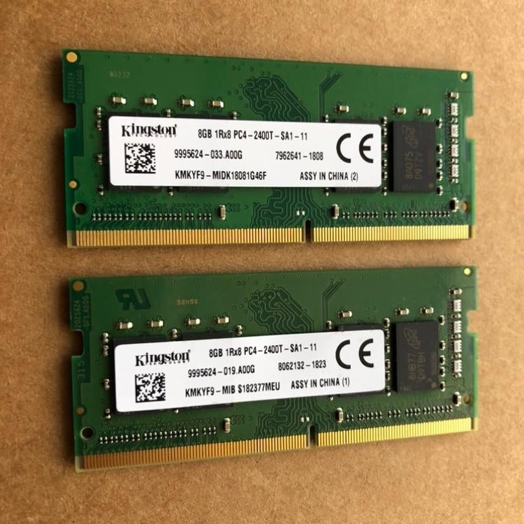 Kingston 16GB (2x8GB) DDR4 SODIMM Laptop RAM 2400MHz, Computers en Software, RAM geheugen, Gebruikt, DDR4, Ophalen of Verzenden