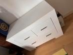 Witte Commode met Lades, Kinderen en Baby's, Kinderkamer | Commodes en Kasten, Ophalen, Gebruikt, 50 tot 70 cm, 100 cm of meer