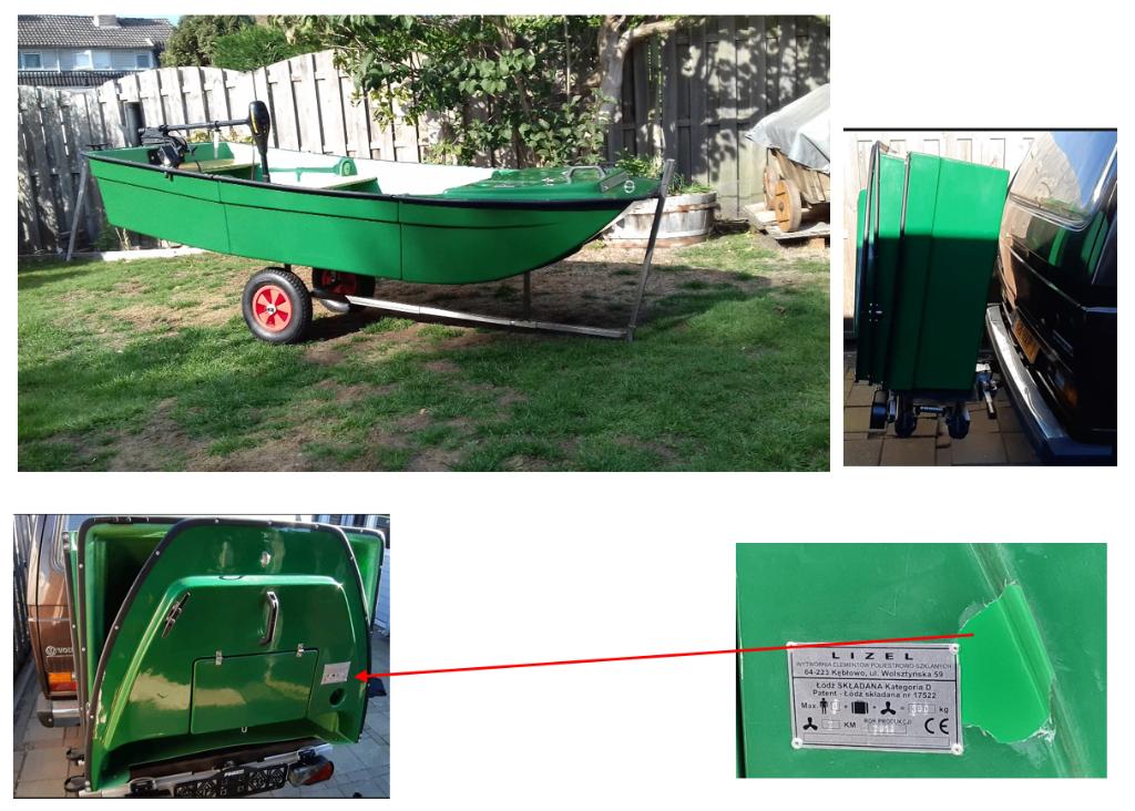 roeiboot, Ophalen, Gebruikt, Overige typen, Motorboot