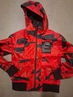 Coolcat zonerhjas rood-zwart camouflage, maat 134-140, Jongen of Meisje, Coolcat, Ophalen of Verzenden, Zo goed als nieuw