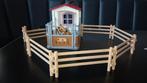 Schleich paarden set met stal en omheining, Ophalen, Zo goed als nieuw, Jongen of Meisje