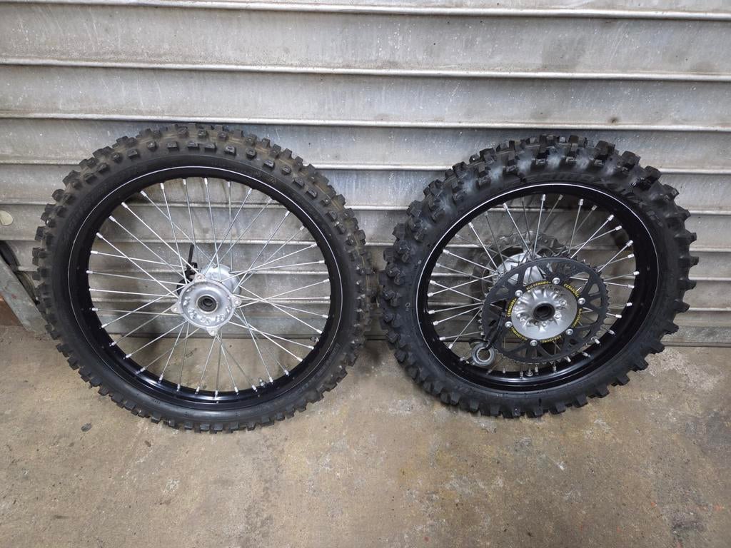 Kawasaki wielen set kx250f kx450f kx kxf, Motoren, Ophalen of Verzenden