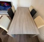Tafel met stoelen, Ophalen, Gebruikt, 4 tot 6 stoelen