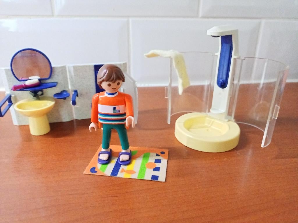 Playmobil 3969 moderne badkamer, Ophalen, Zo goed als nieuw, Complete set