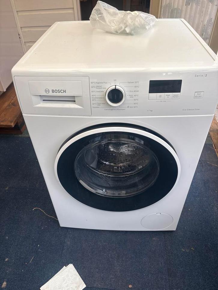 Te koop Bosch Serie 2 Wasmachine, Witgoed en Apparatuur, Wasmachines, Gebruikt, Voorlader, 6 tot 8 kg, 85 tot 90 cm, 1200 tot 1600 toeren