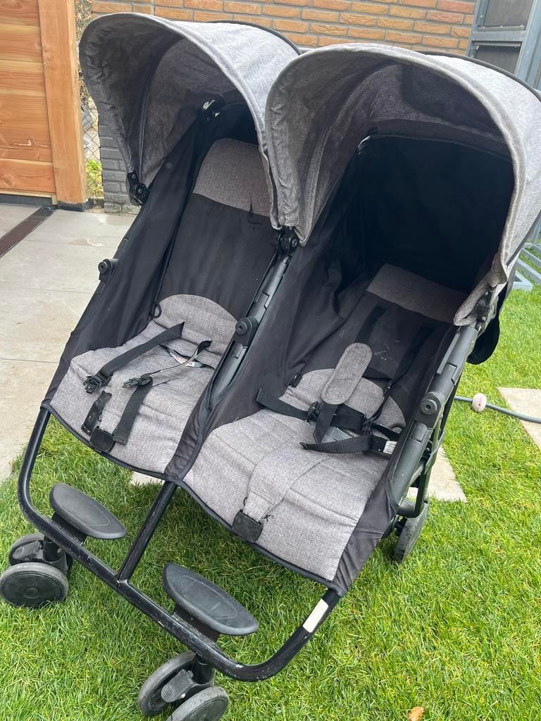 Tweeling kinderwagen, Gebruikt, Duowagen, Ophalen, Kinderwagen