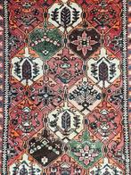 Handgeknoopt Perzisch wol Bibibaff tapijt floral 115x160cm, Persian, Gebruikt, 100 tot 150 cm, Info@example.com