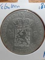 2 1/2 gulden 1871, Postzegels en Munten, Munten | Nederland, Koning Willem III, Zilver, Ophalen of Verzenden, Losse munt