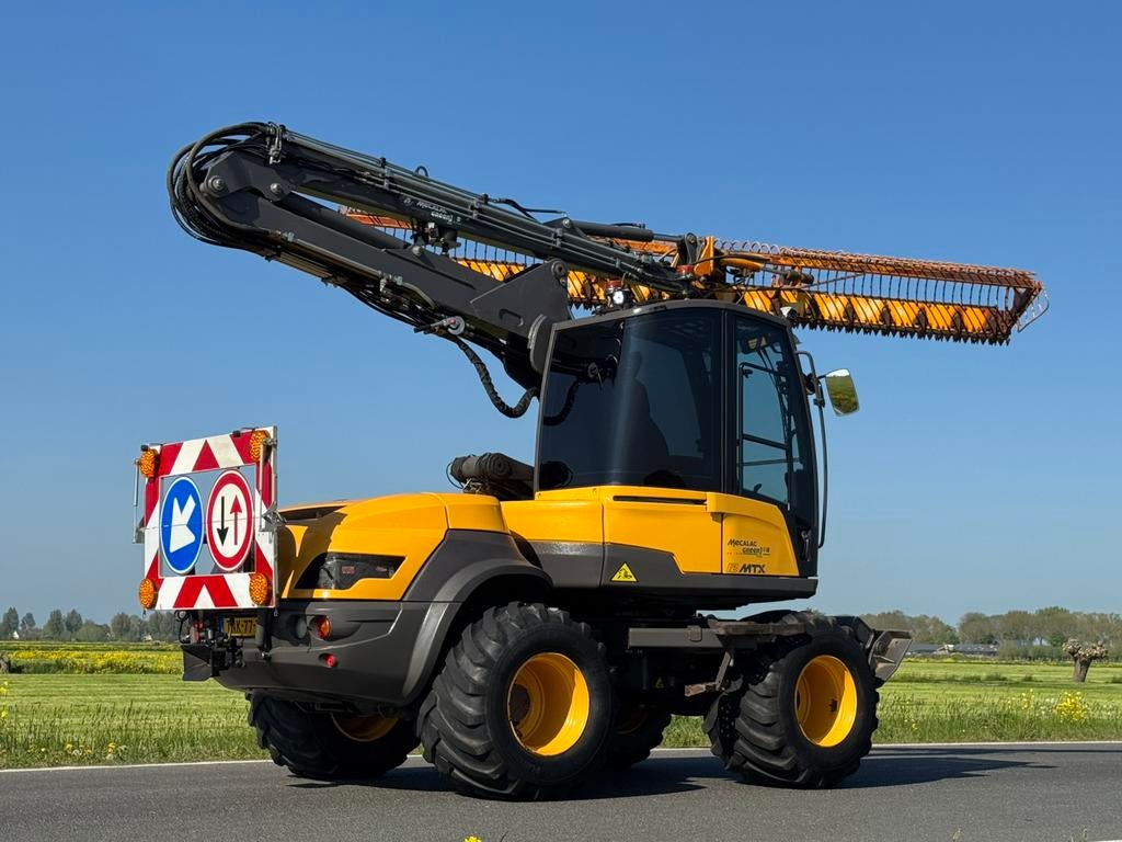 Mecalac 12MTX kraan shovel herder hemos mobiele graafmachine, Ophalen of Verzenden, Overige typen