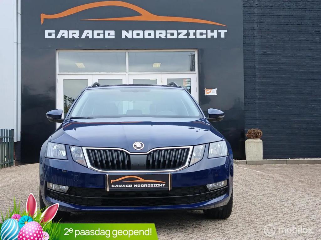 Skoda Octavia Combi 1.6 TDI Greentech Style Bus € 11.950,0, Gebruikt, Euro 6, Blauw, 116 pk
