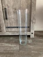 Mooie zware hoge vaas van 60 cm hoog, Ophalen, Overige kleuren, 50 tot 75 cm, Glas