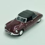 Citroën DS 19 Cabriolet van Welly - Oubergine, Hobby en Vrije tijd, Modelauto's | 1:43, Ophalen of Verzenden, Zo goed als nieuw