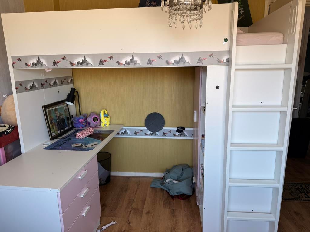 Ikea hoogslaper, Ophalen, Gebruikt, Hoogslaper