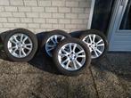 Mooie lichtmetalen velgen met winterbanden o.a.Toyota Yaris, Auto-onderdelen, Banden en Velgen, Gebruikt, 15 inch, Banden en Velgen