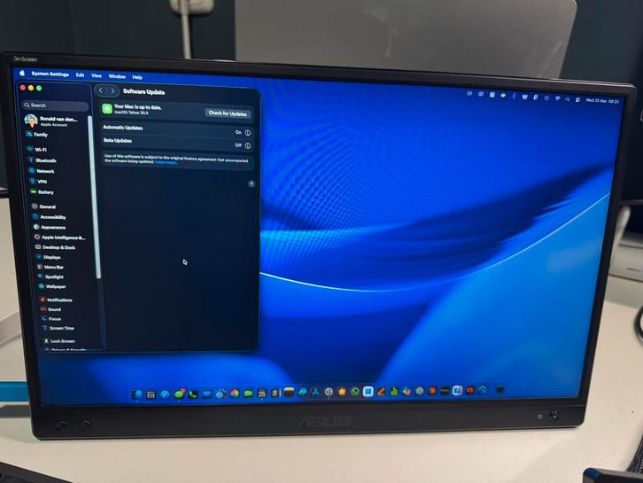 ASUS ZenScreen MB166CR Portable USB Monitor, Computers en Software, Monitoren, Zo goed als nieuw, 60 Hz of minder, IPS, Full HD