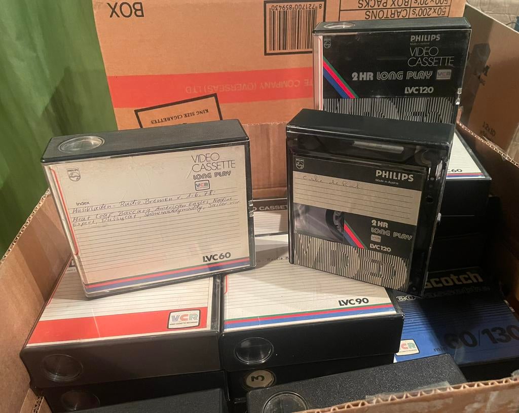 VCR N1700 tapes, Audio, Tv en Foto, Videospelers, Ophalen of Verzenden, Gebruikt, Overige typen