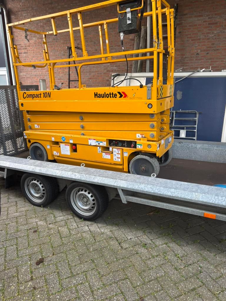 Haulotte 10n inclusief aanhanger, Ophalen of Verzenden