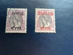 nvph 102-103 hulpuitgifte uit 1919, Postzegels en Munten, Postzegels | Nederland, Ophalen of Verzenden, T/m 1940, Gestempeld