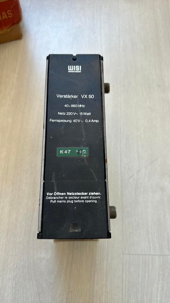 Wisi versterker VX50 40-860MHz, Ophalen, Gebruikt