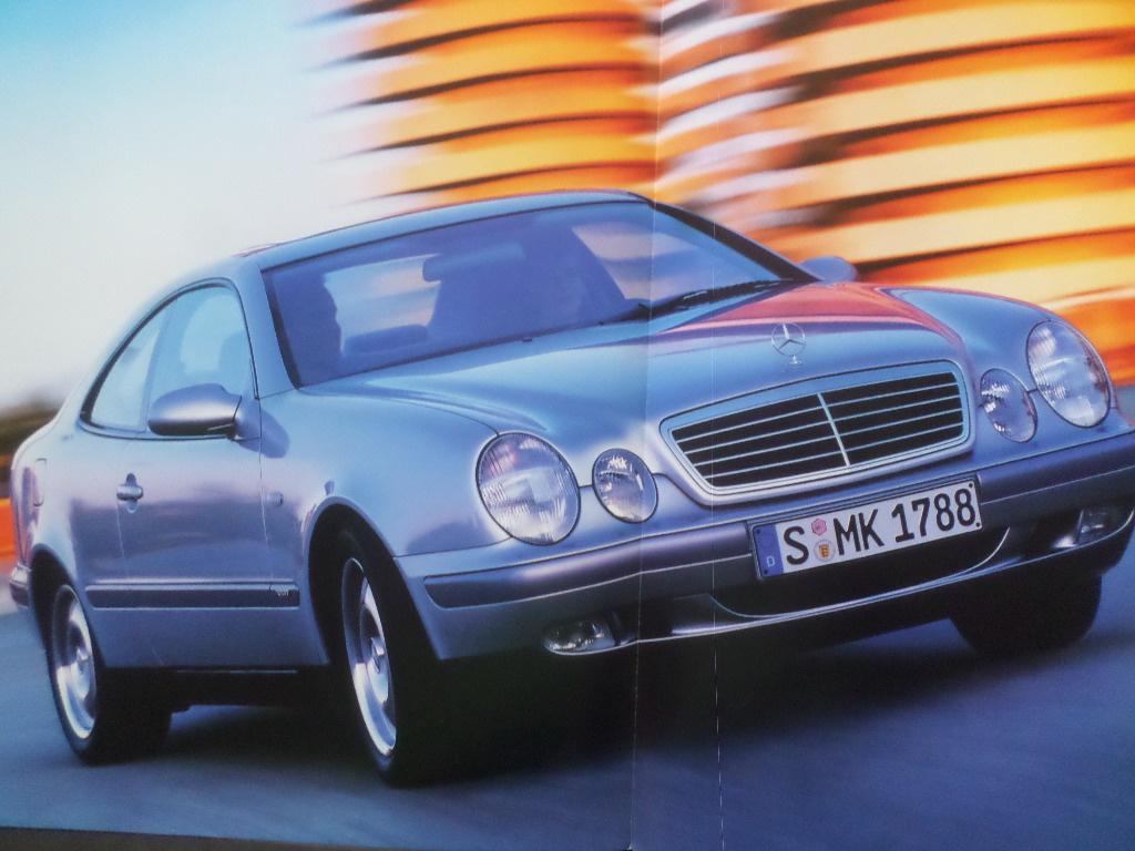 Mercedes CLK Coupe 200 230 Kompressor 320 430 0299 Brochure, Ophalen of Verzenden, Zo goed als nieuw, Mercedes