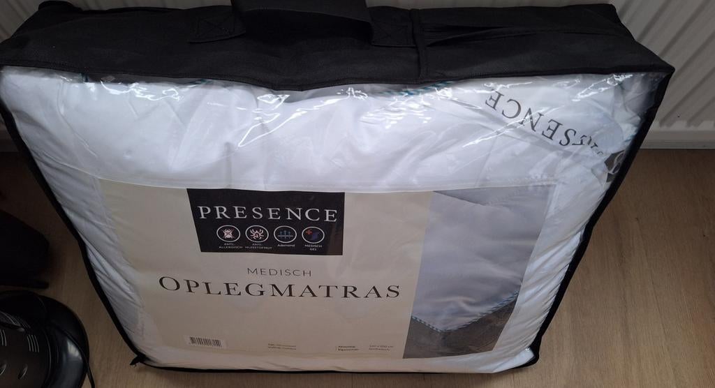 Medisch oplegmatras Presence Nieuw 160 x 200, Ophalen of Verzenden, Nieuw, Tweepersoons, Wit