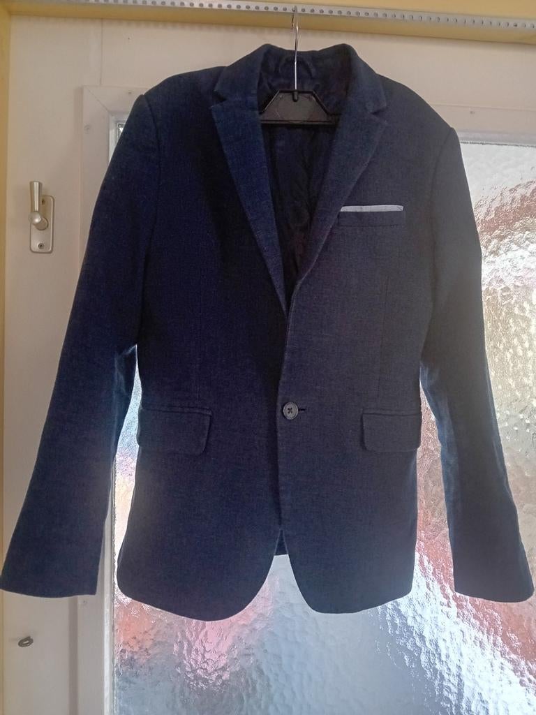 Blauwe Colbert Maat 146 - Nette Jongens Blazer, Ophalen of Verzenden
