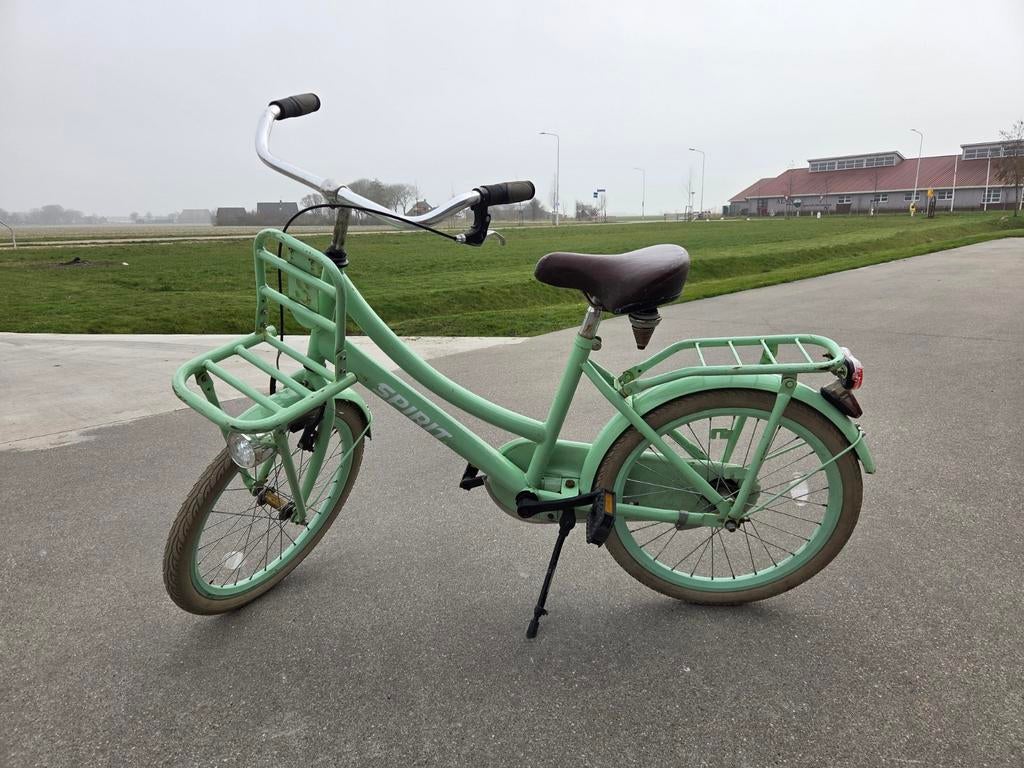 Kinderfiets mintgroen Spirit Diva 20 inch, Fietsen en Brommers, Ophalen of Verzenden, Gebruikt, 20 inch